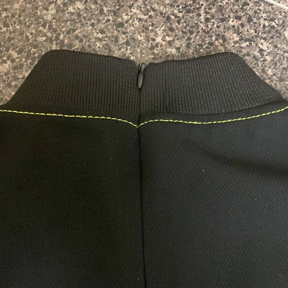 Zara black and neon Cropped shirt - Picture 4 of 7